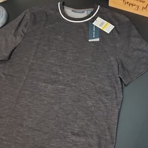 Perry Ellis Charcoal Short Sleeve Tee